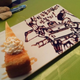 Image for article titled Chocolate Sauce Creates Incredible Video Game and Anime Art